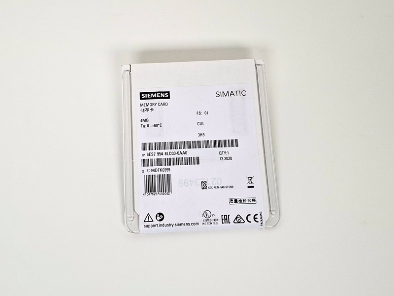 Siemens SIMATIC – 4MB Memory Card (FS01)
