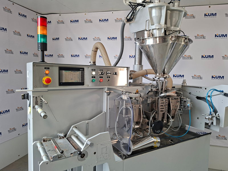 Ensacheuse verticale Volpak S-130 D - Automatisation Omron + PLC Omron