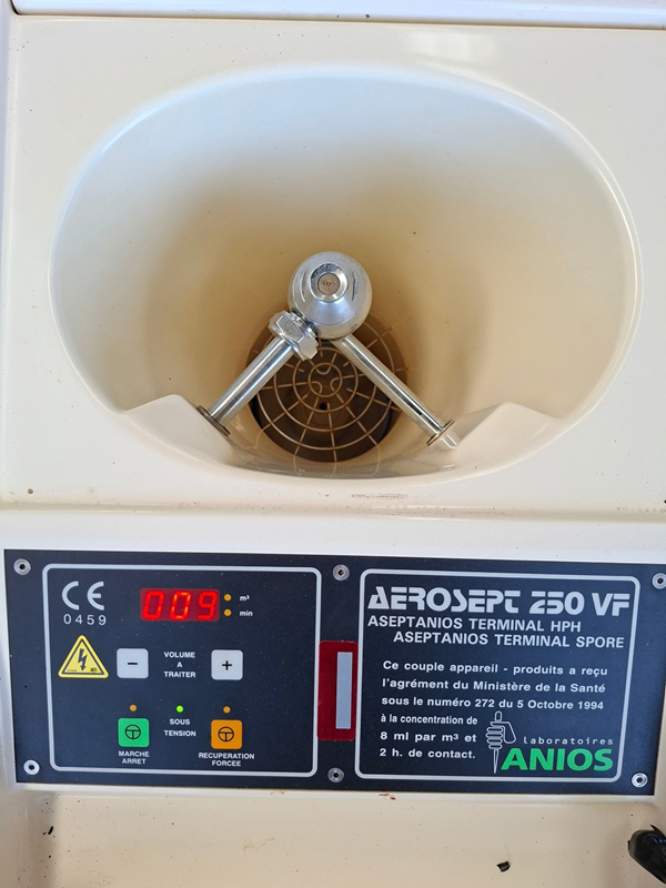 Anios Aérosept 250 VF – Appareil de désinfection terminale par voie aérienne