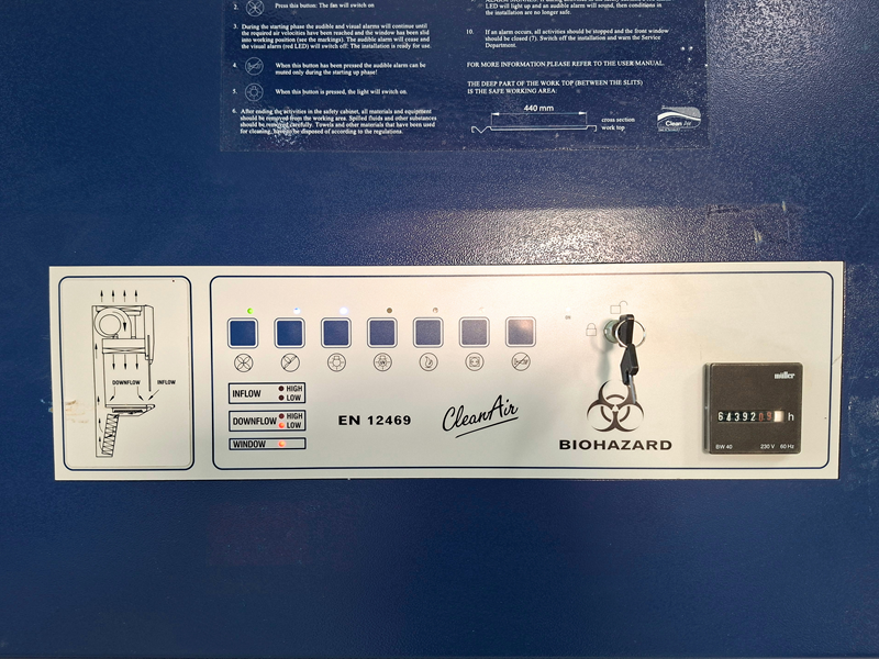 Flux laminaire vertical Clean Air