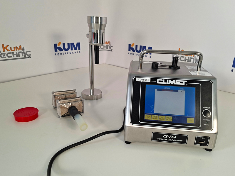 Climet CI‑754 – Compteur de particules laser portable