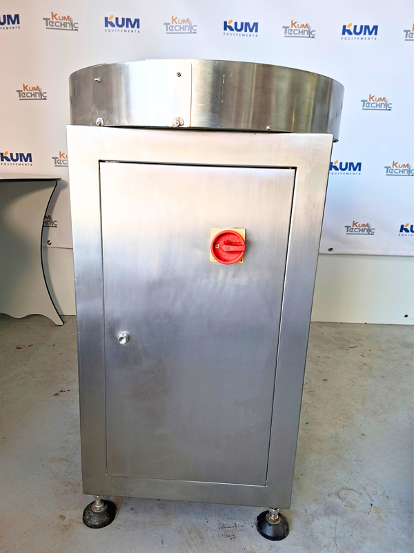 Stainless steel accumulation turntable Ø 600 mm