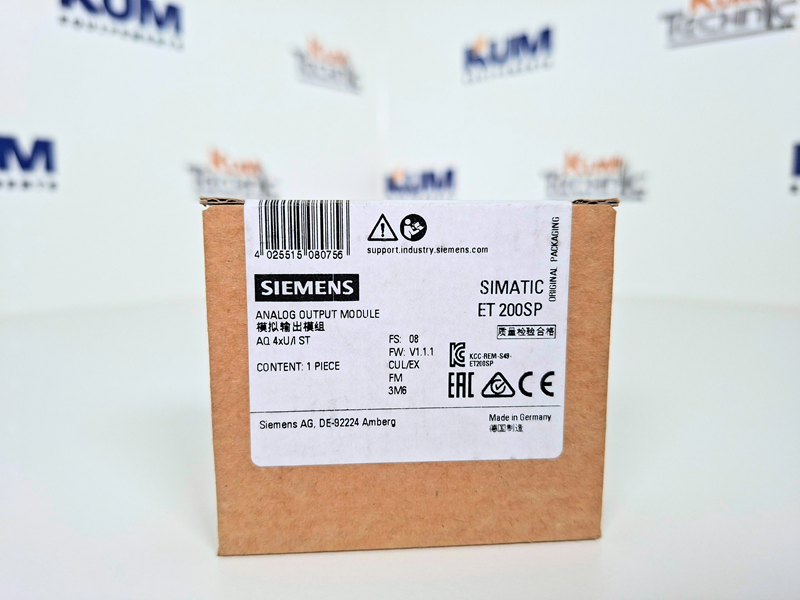 Siemens SIMATIC ET 200SP – Module de Sorties Analogiques AQ 4xU/I ST (FS08)