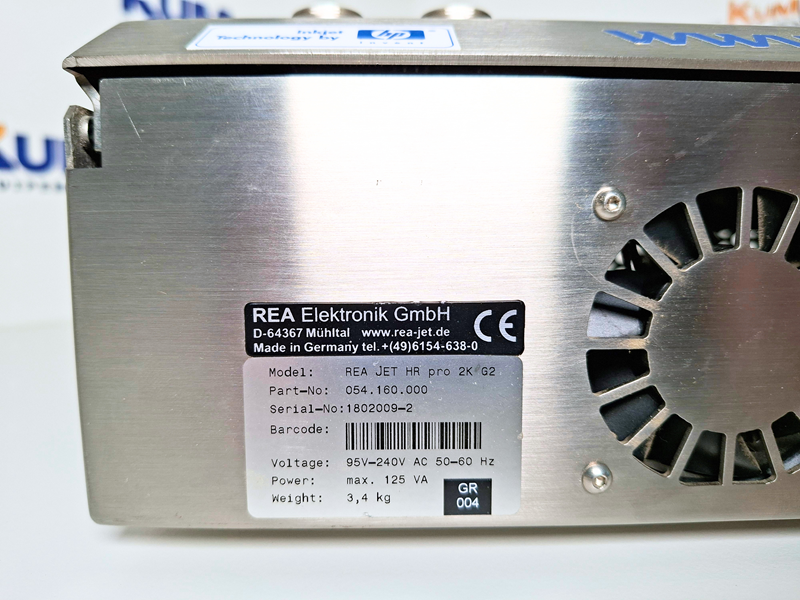 REA JET HR pro 2K G2 – High-Resolution Inkjet Marking System with Print Head