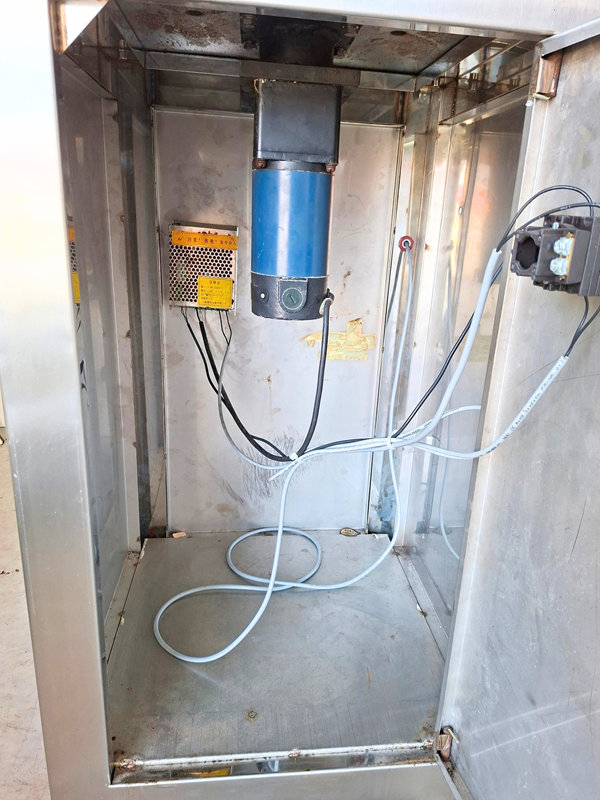 Stainless steel accumulation turntable Ø 600 mm