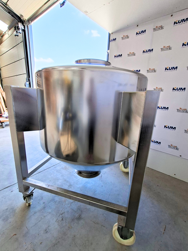 Stainless steel tank – AZO D1200 – 1000 L