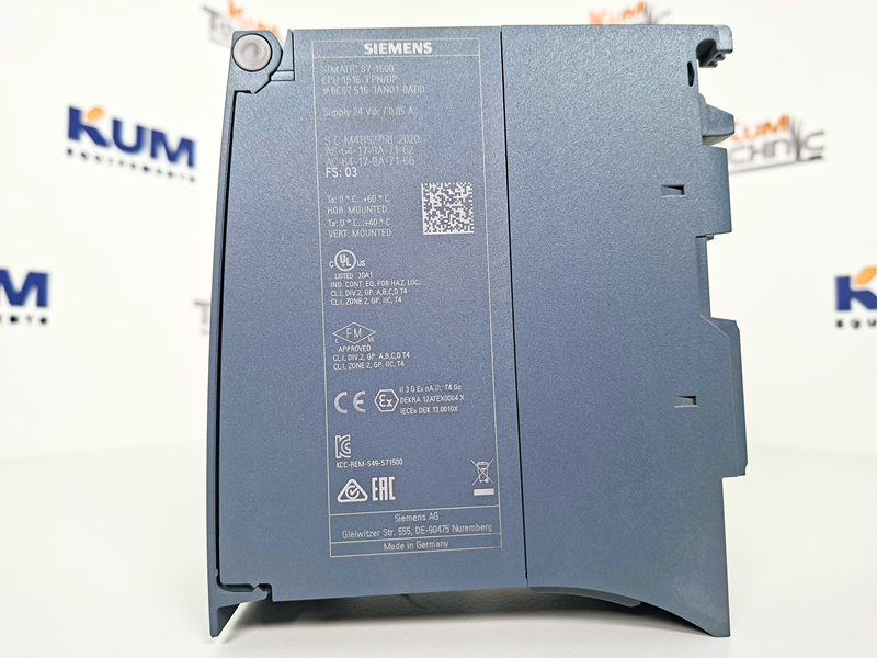 Siemens SIMATIC S7‑1500 – CPU 1516‑3 (6ES7 516‑3AN01‑0AB0)