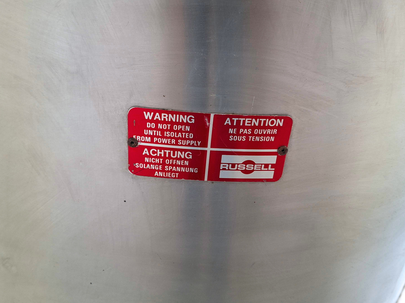 Tamiseuse vibrante inox Ø600 mm Russell Finex – Multi‑étages