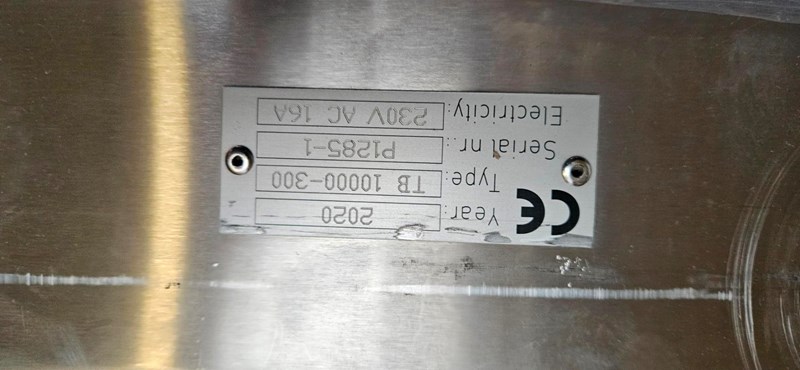 Stainless Steel Conveyor TB10000‑300 – Year 2020