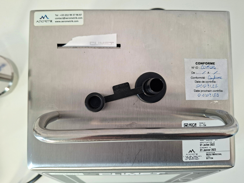 Climet CI‑754 – Compteur de particules laser portable