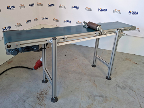 Convoyeur inox Maschinenbau Kitz – Modèle GUF‑P 2000 AC 1600/300