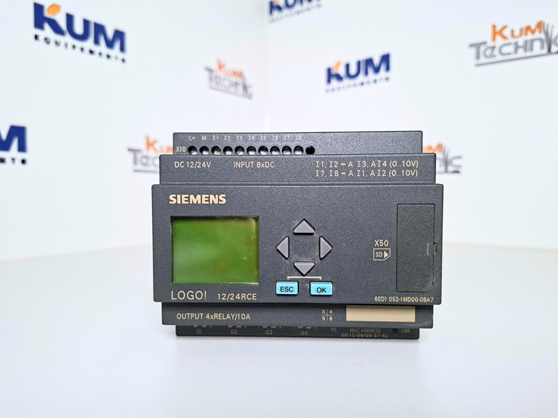 Siemens LOGO! 12/24 RCE – Compact Programmable Logic Controller