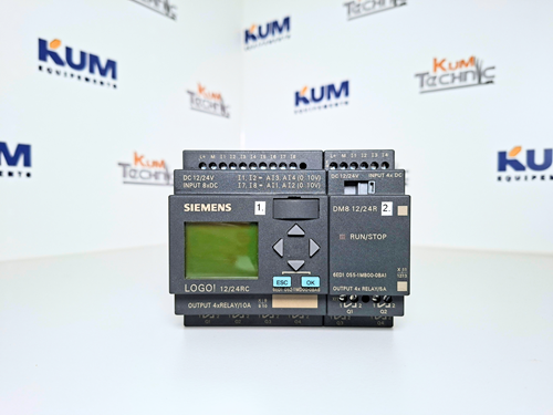 Siemens LOGO! 12/24RC + Module d'Extension DM8 12/24R